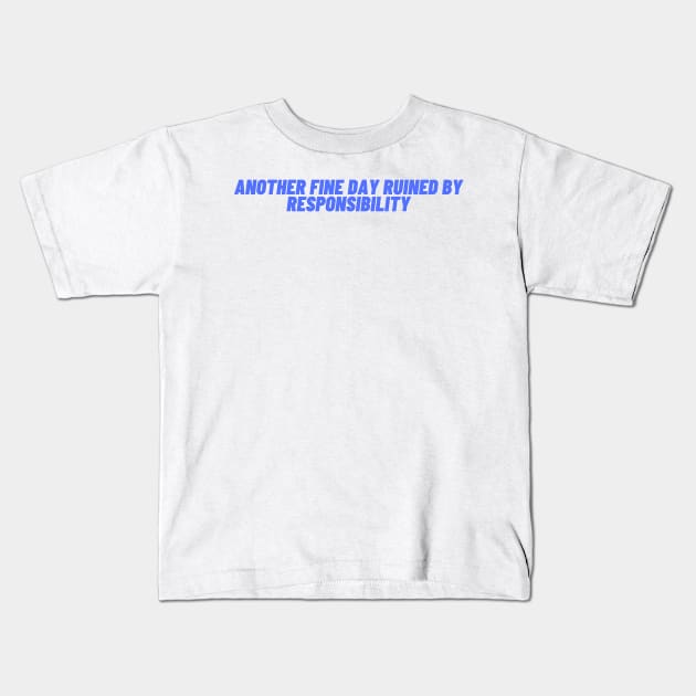 Dad Mens Rights MRA Quote Man Design Kids T-Shirt by GreenCowLand